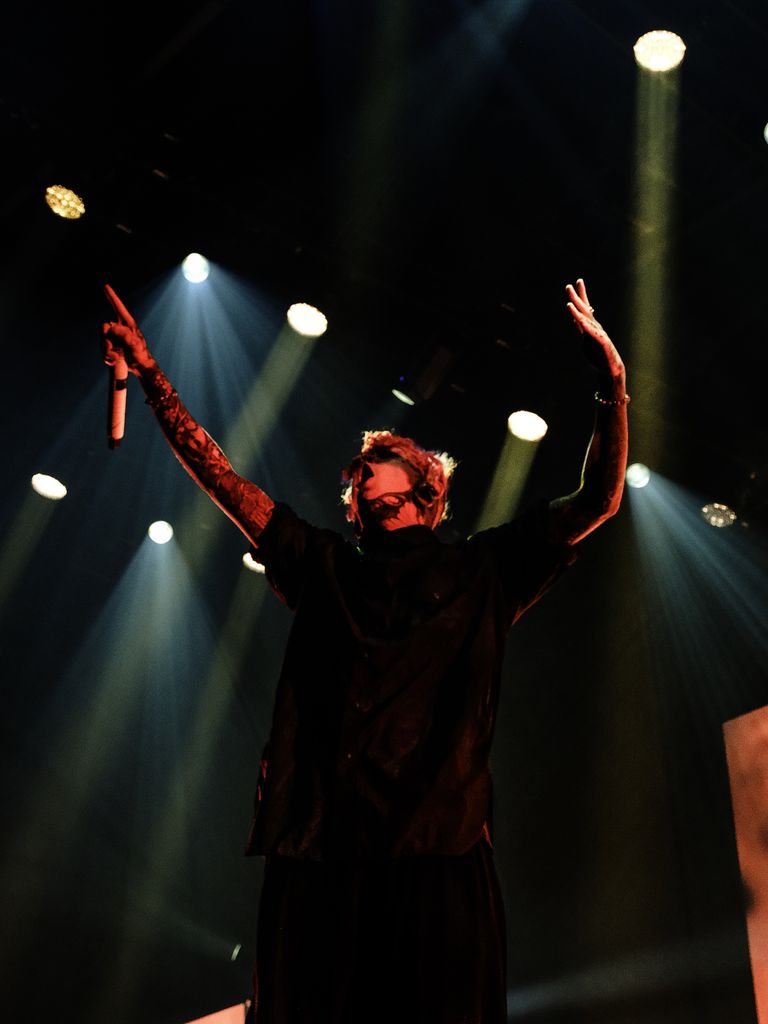 Lorna Shore performing at AEC Theatre in Adelaide 